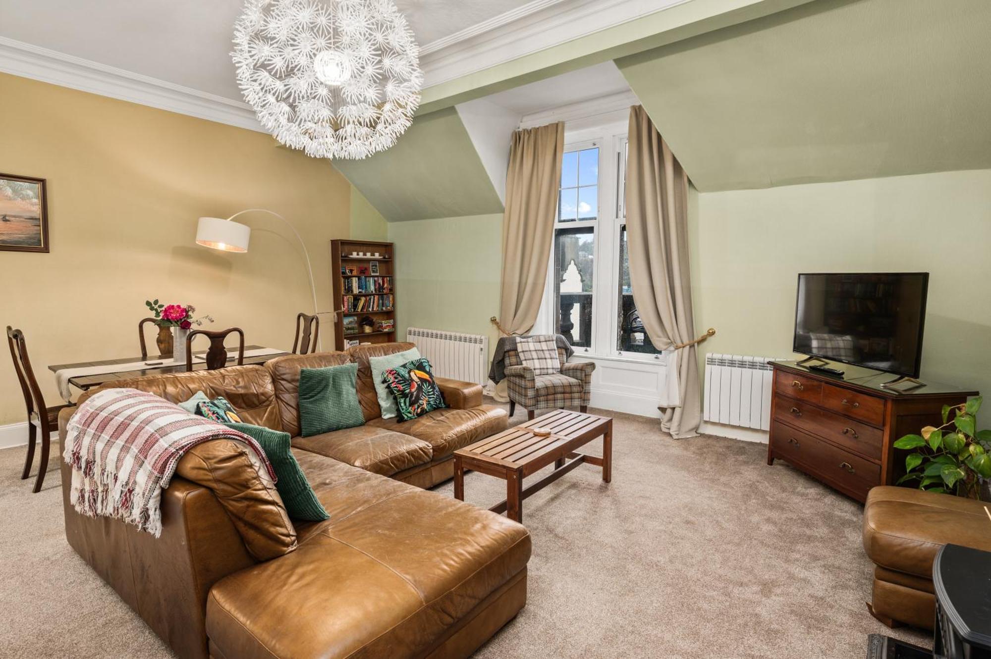 Panoramic Sea Views - Stunning 3Bd Apt & Balcony Oban Buitenkant foto