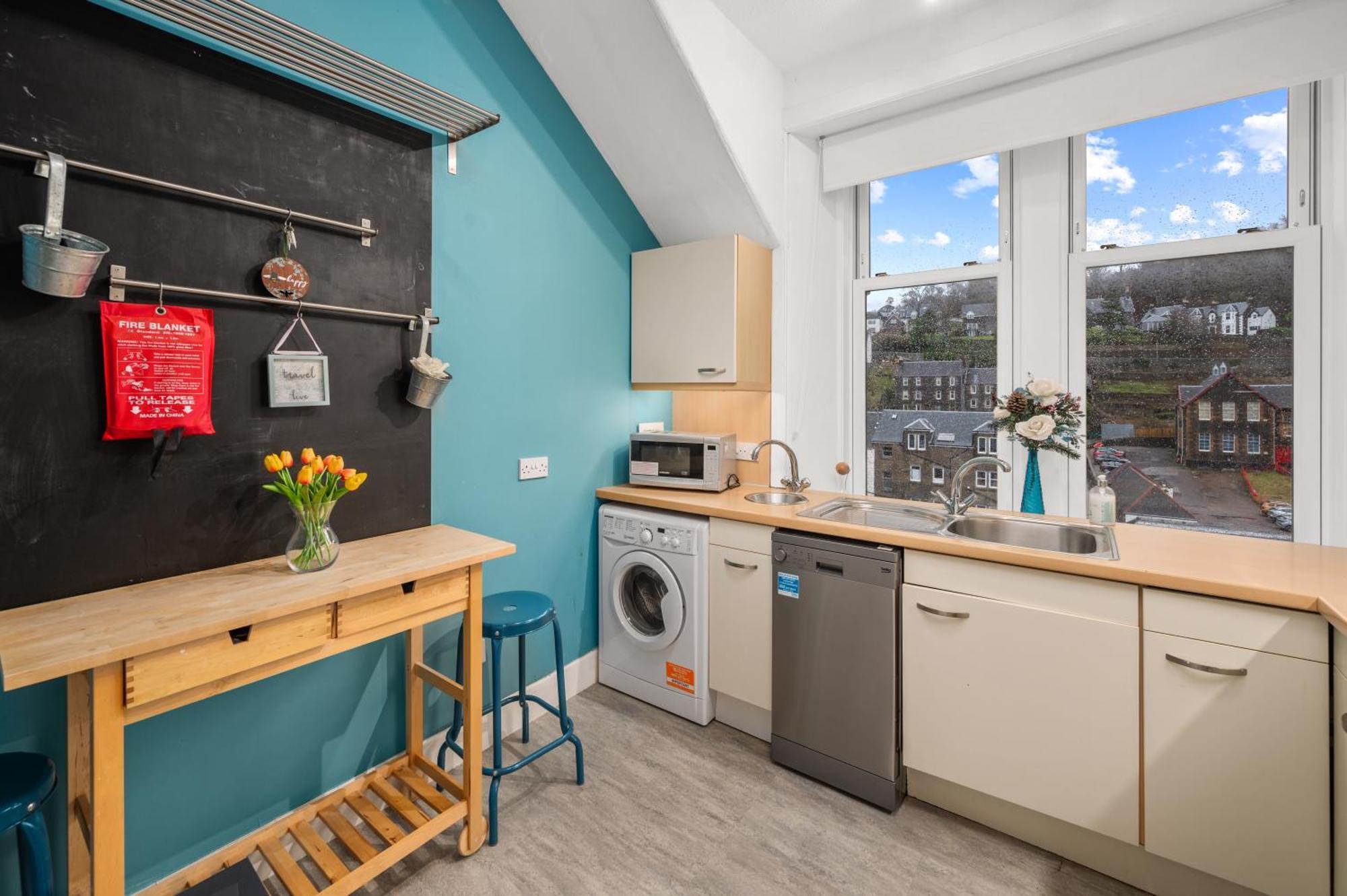Panoramic Sea Views - Stunning 3Bd Apt & Balcony Oban Buitenkant foto
